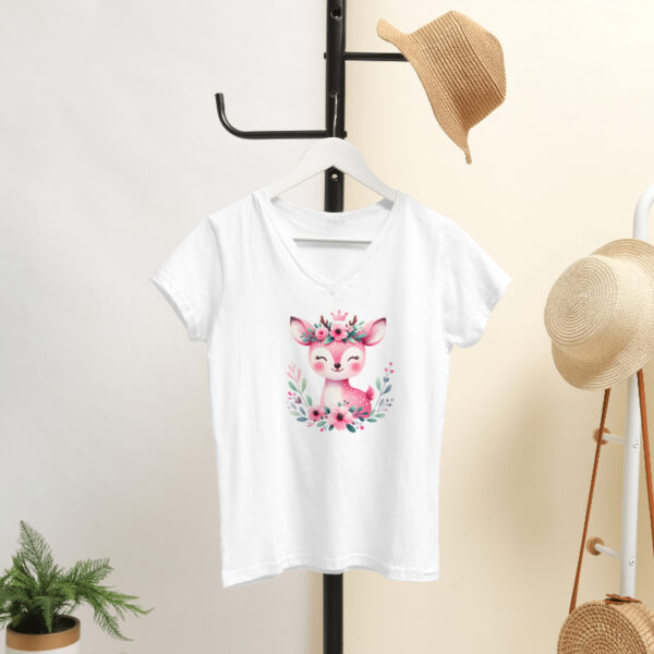 Whimsical cute deer