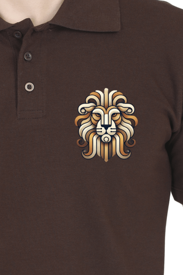 Men Polo T-shirt Lion