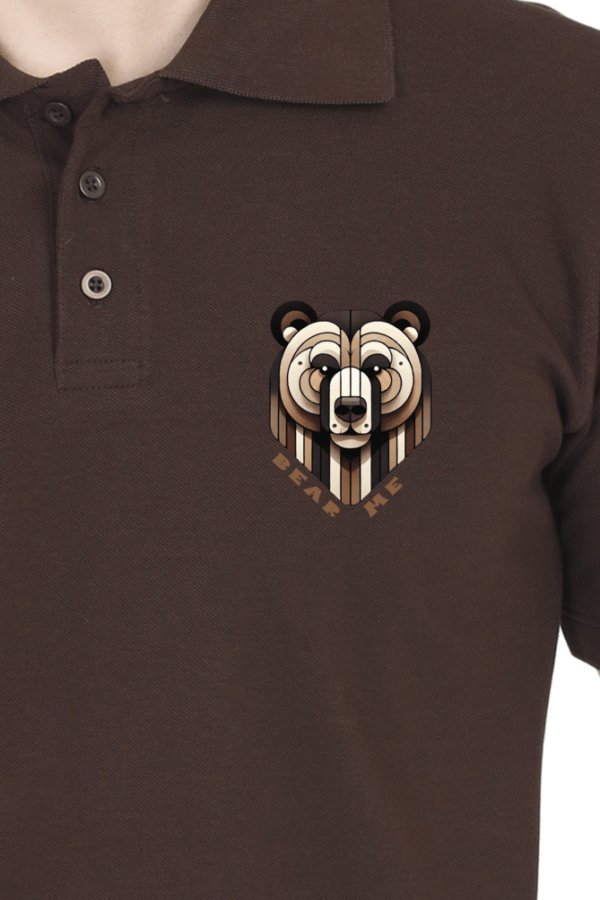 Men Polo T-shirt Bear