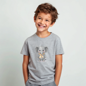 Boys T-shirt Adorable Baby Elephant