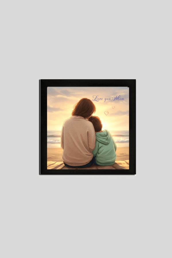 Frame Poster 8inch Mom-Son