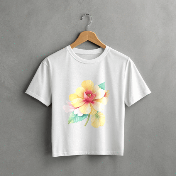 Crop-top-Hibiscus-flower