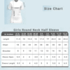 girls-round-neck-half-sleeve-size-chart