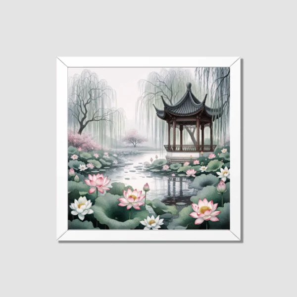 Japanese style Lanscape 10x10