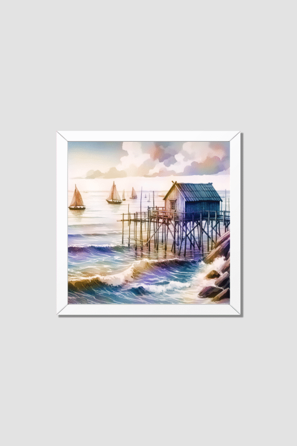 seashore poster 10x10