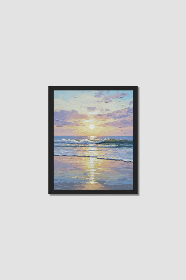 Sunrise-Beach-Art 8x10