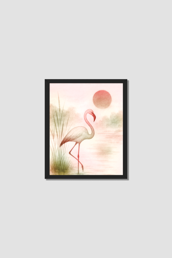 Flamingo-serenity-art 8x10