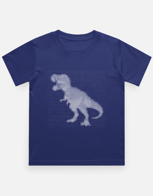 Boy's Crew Neck T-Shirt Dino