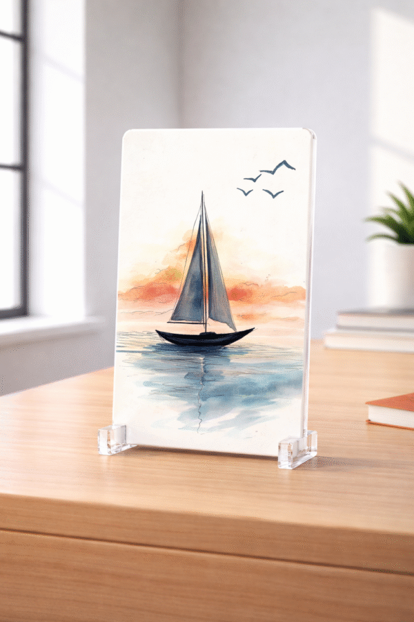Boat Acrylic Stand