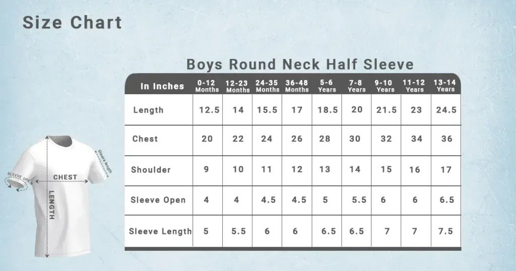Boys-round-neck-half-sleeve-size-chart-1024x538