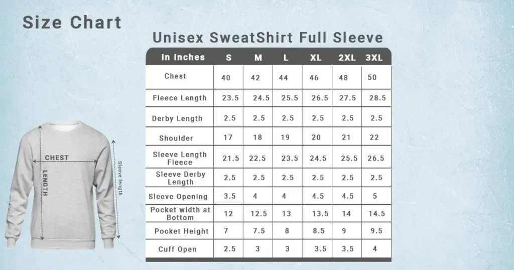 Unisex-sweatshirt-size-chart-1024x538